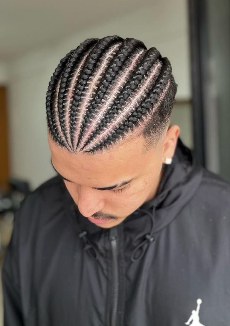 Männerfirsuren 2026 - Cornrows