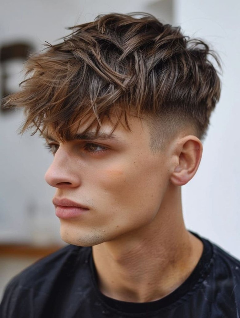 Angesagte Frisuren für Männer 2026 - Layered Undercut