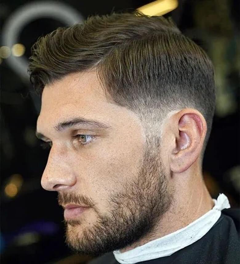 Moderne Herrenhaarschnitte 2026 - Soft Fade