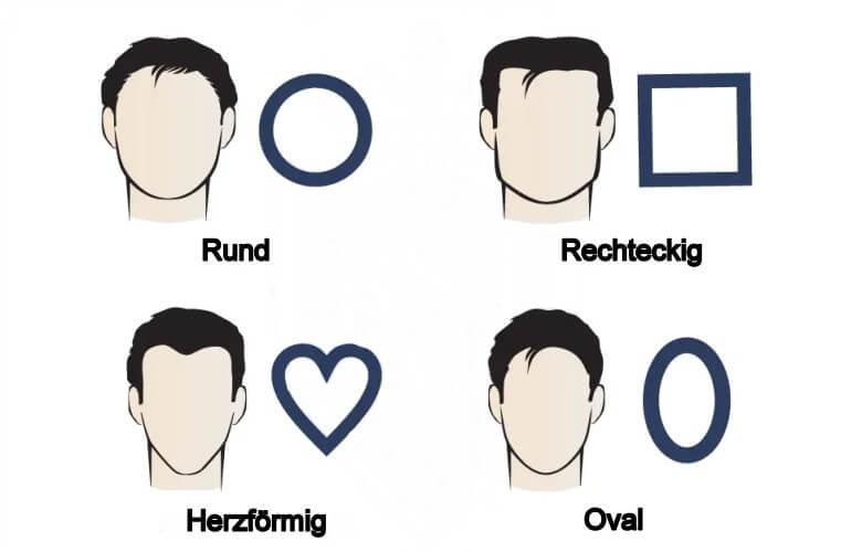 Passende Frisur zur Gesichtsform um jünger auszusehen