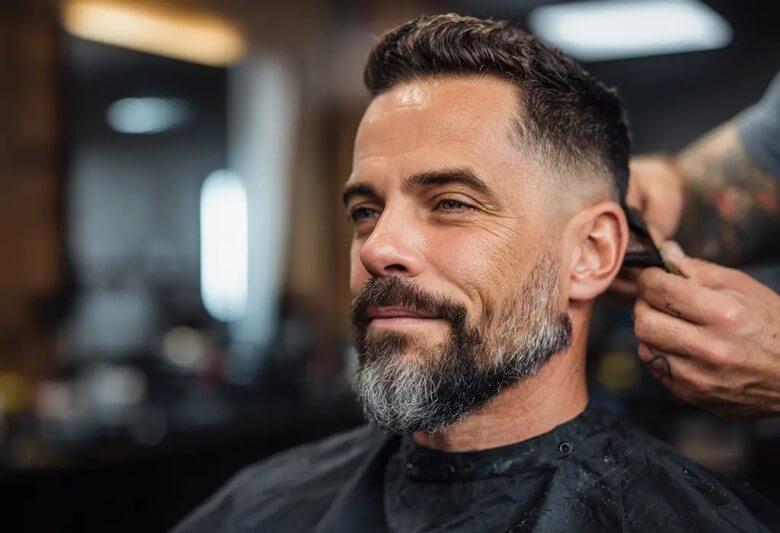 Frisuren die jünger machen Männer - Mattes Wachs einsetzen