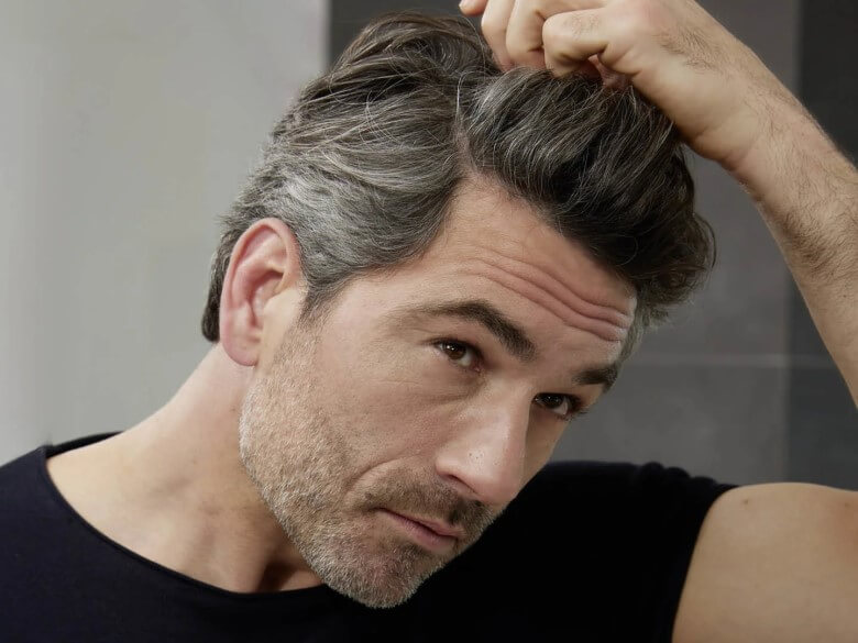 Graue Haare Pflege Männer