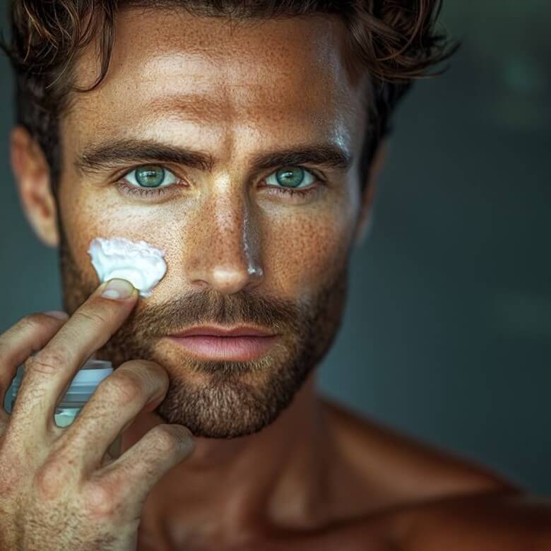 Gesichtspflege Männer - Pflegeroutine