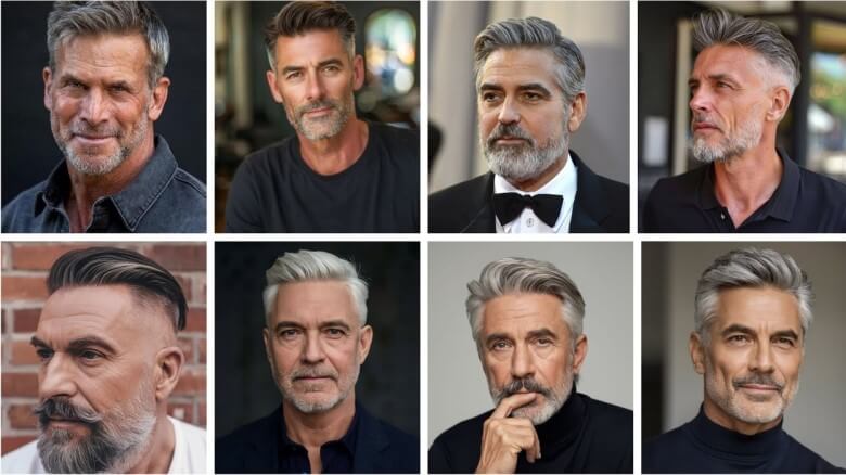 Moderne Männerfrisuren ab 60 Jahren