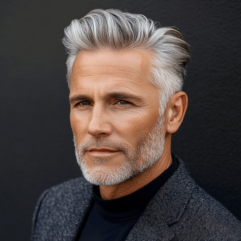 Silver Fox Look für Männer ab 60