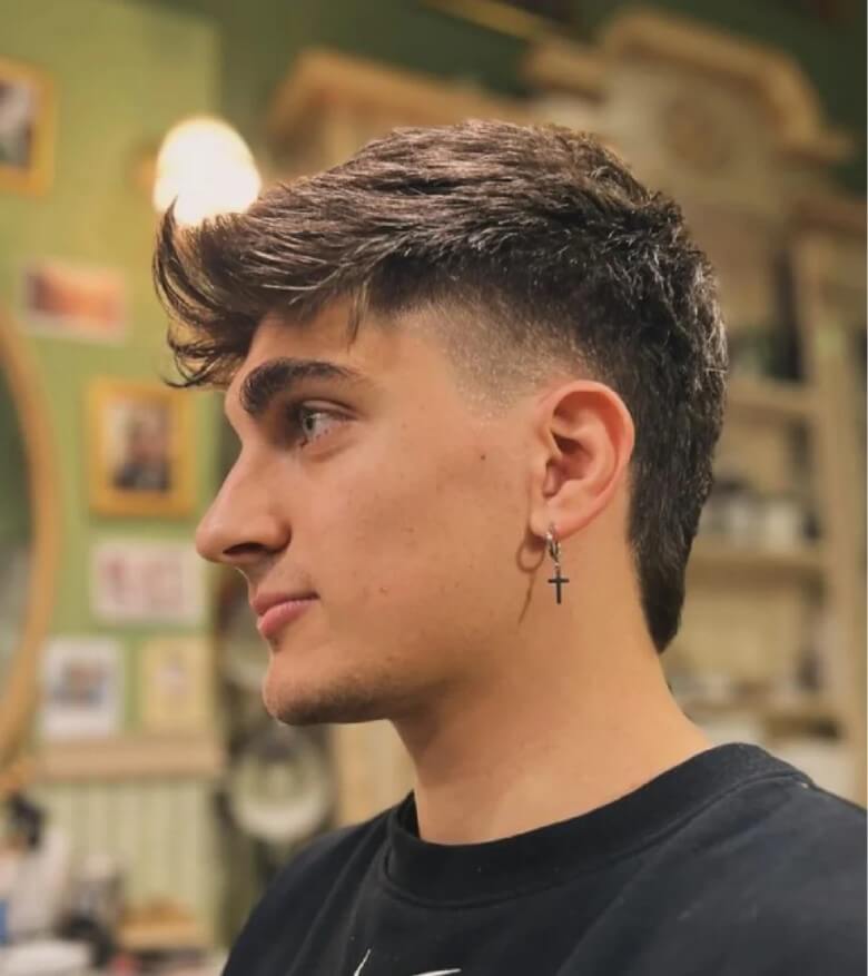 mittellange Männerfrisuren nach Alter - Modern Mullet