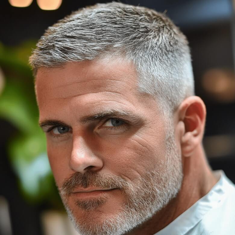 Frisuren für Männer ab 40 - Salt´n Pepper Look