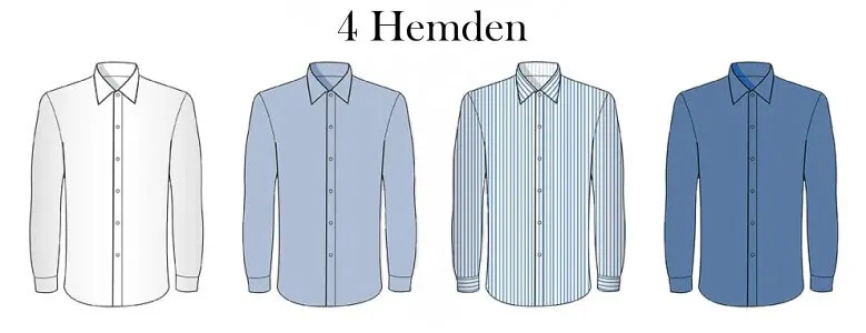 Männer Garderobe Basics - Hemden