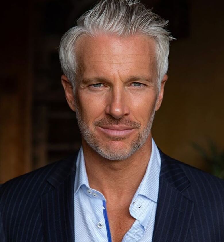 Grauen Bart pflegen - Designer Stubbled