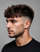 Moderne Mid-Fade Frisuren für Männer