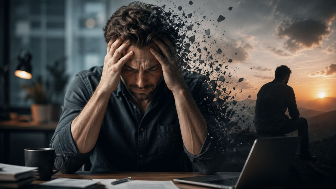 Herzgesundheit Männer Stress