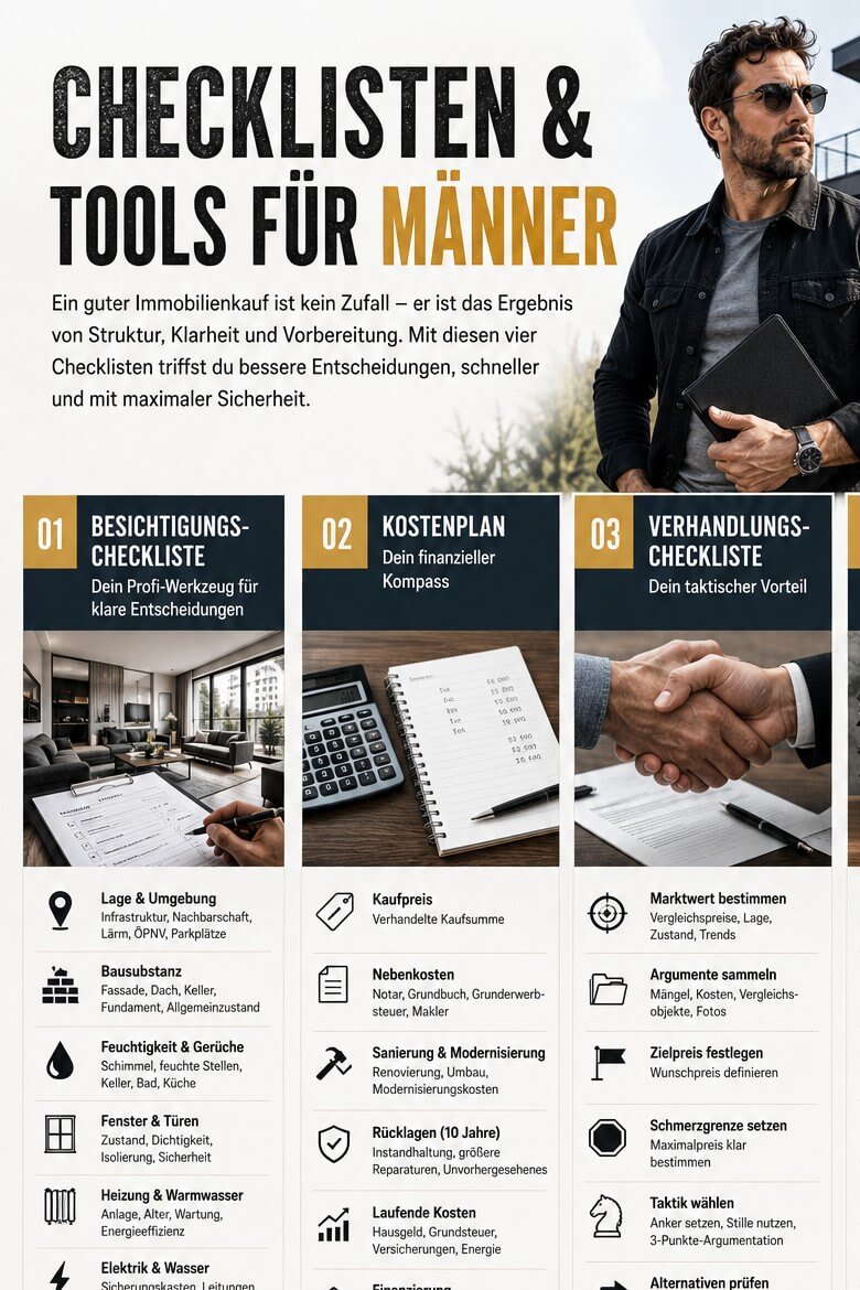 Checkliste Deine erste Immobilien kaufen