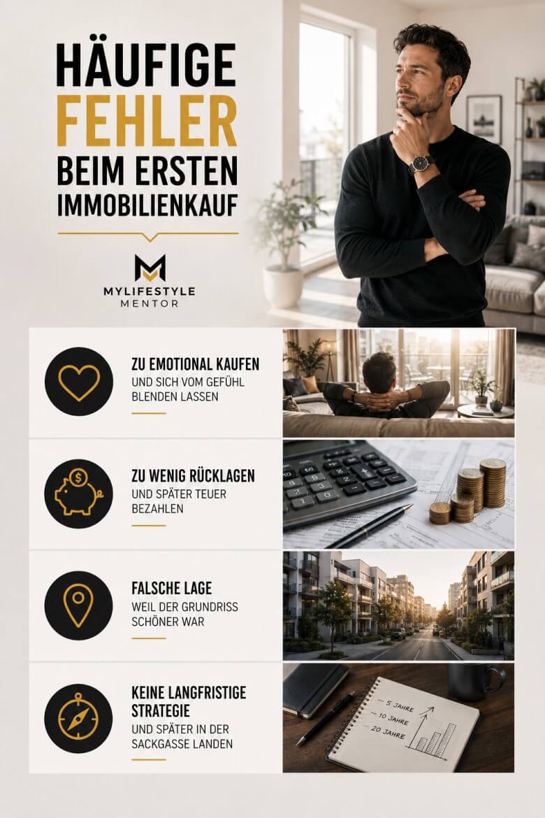 Häufige Fehler beim Immobilienkauf