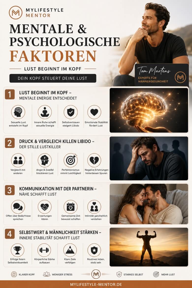 Libido steigern - Mentale und psychologische Faktoren