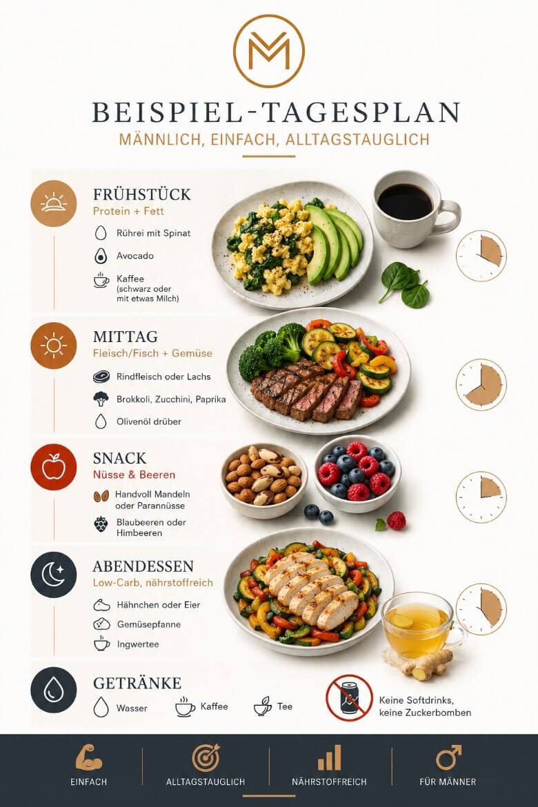 Ernährung für Männer Energie
