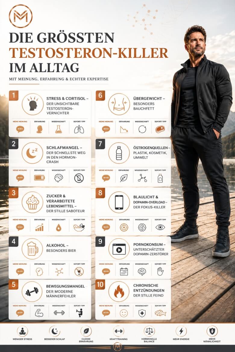 Testosteronmangel Ursachen