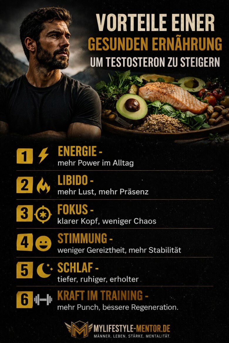 Testosteron Booster Lebensmittel